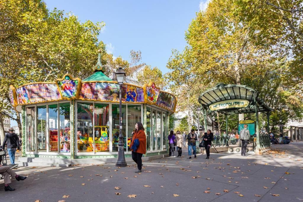 Calme Au Coeur De Montmartre ! Appartement Parijs